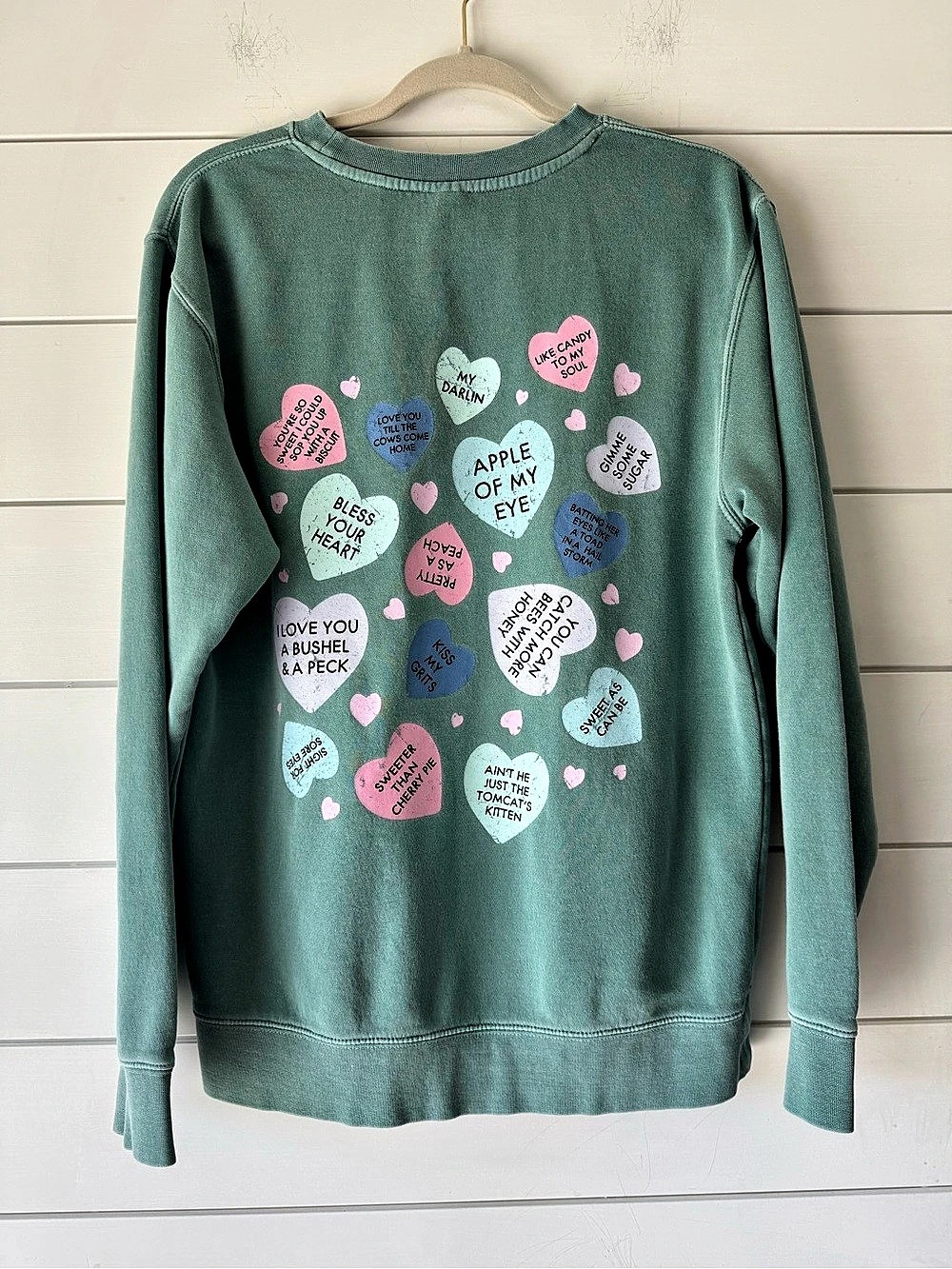 Living fully Co. Mallory Ervin valentines sweatshirt!